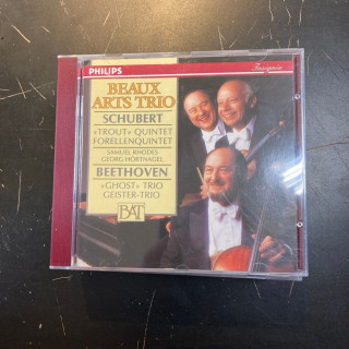 Beaux Arts Trio - Schubert: Trout Trio / Beethoven: Ghost Trio CD (VG+/M-) -klassinen-